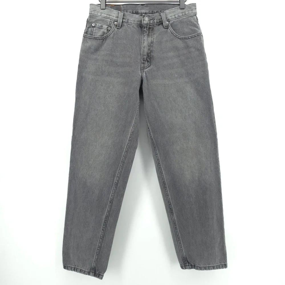 Levi's Mens Jeans 550‎ '92 W30 L30 Gray Relaxed Tapered Denim